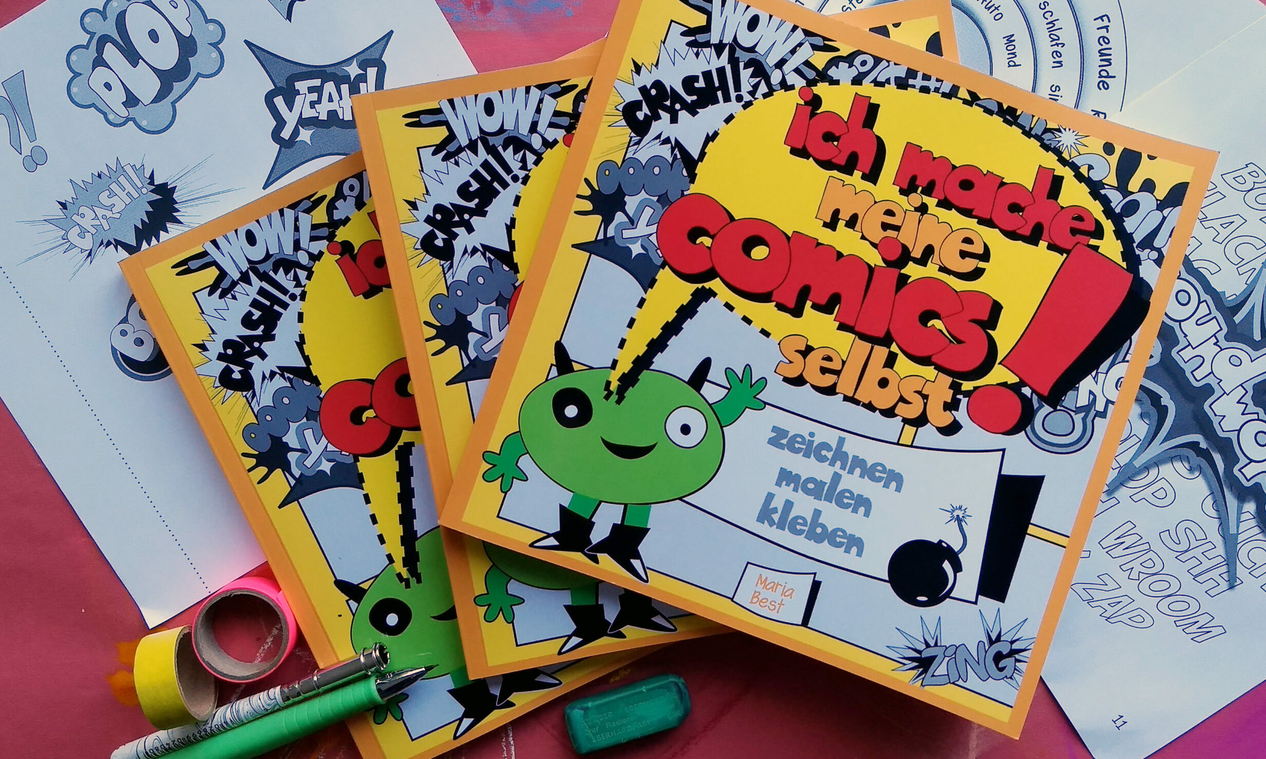 Buch "Ich mache meine Comics selbst!"
