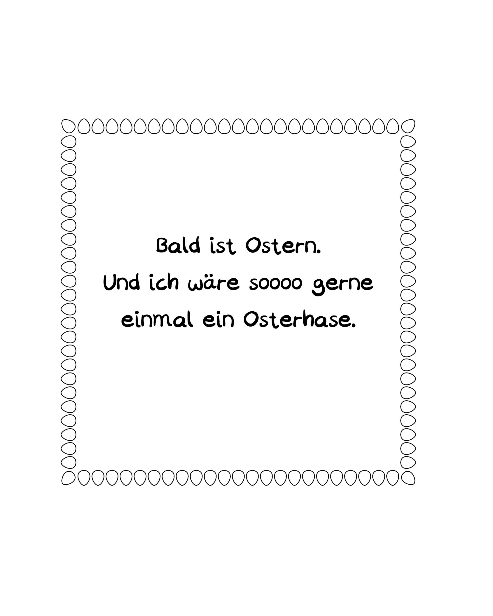 Ich, das Schaf - will Osterhase sein