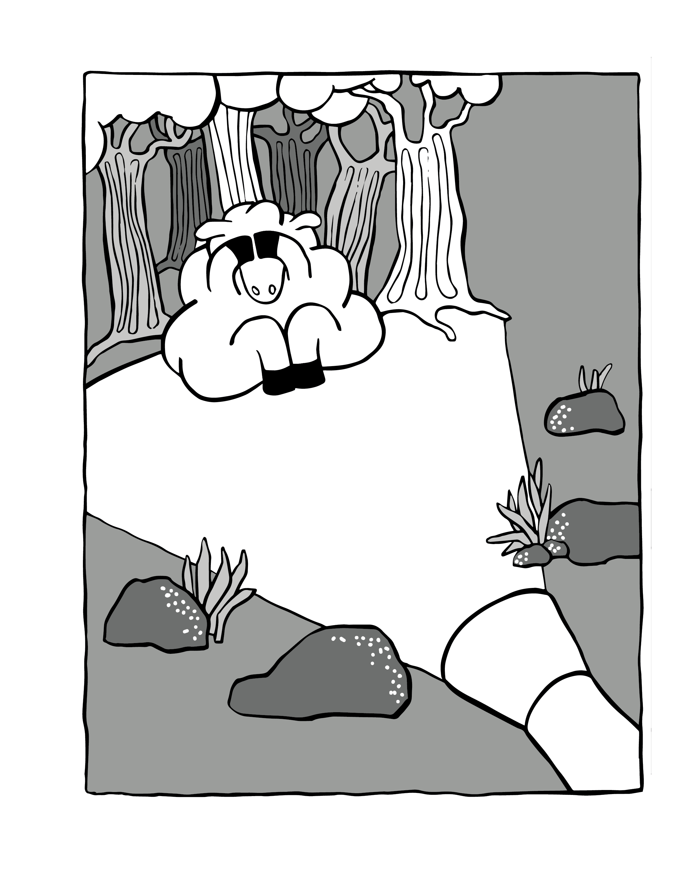 Ich, das Schaf - Allein im Wald