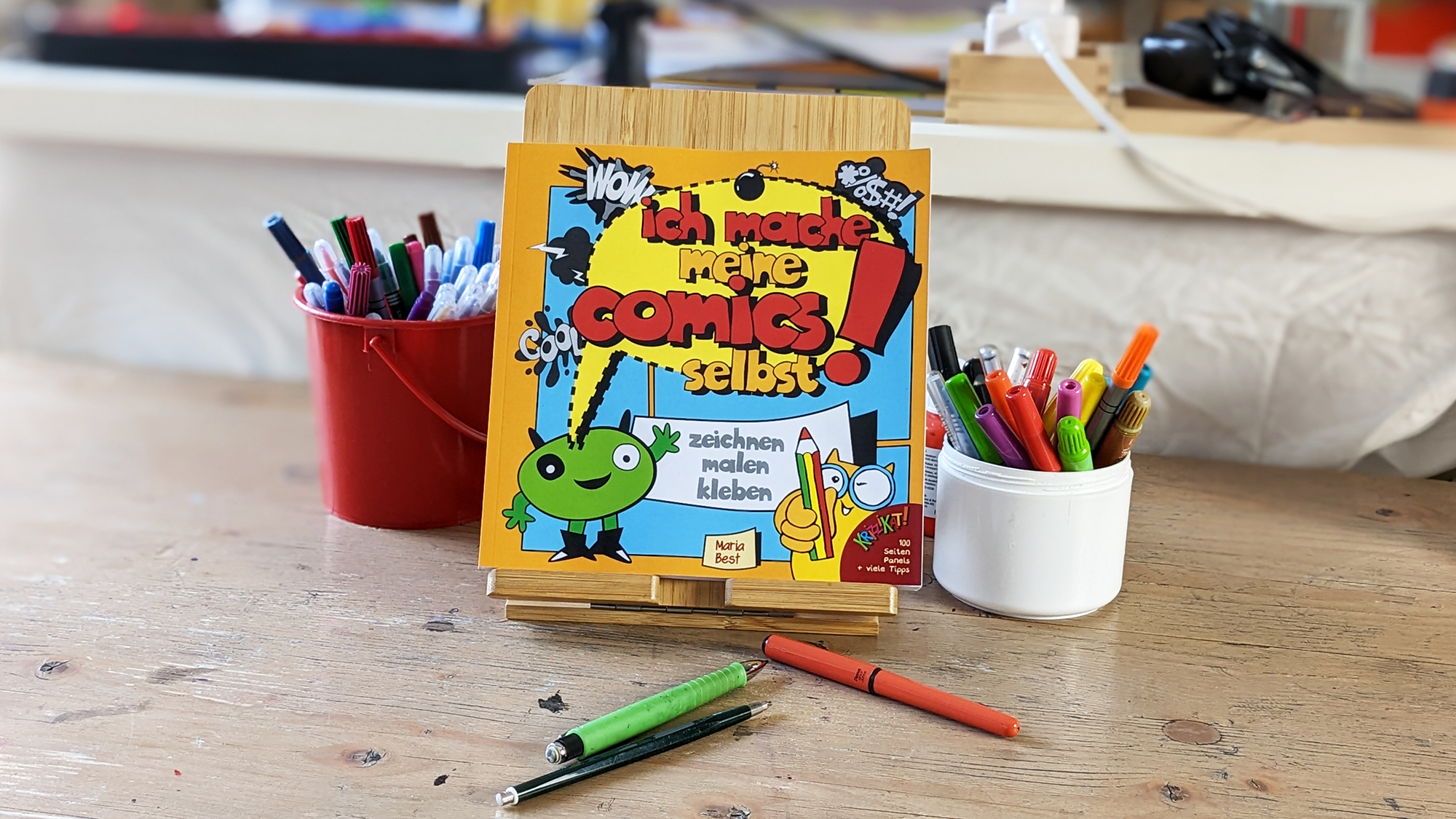 Buch "Ich mache meine Comics selbst!"