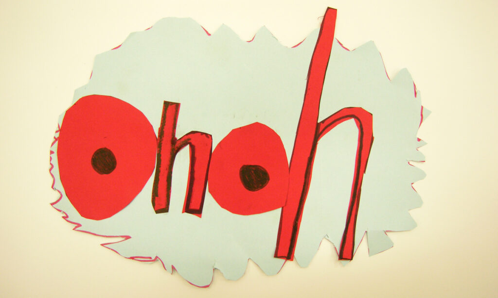 Comic Soundword als Collage
