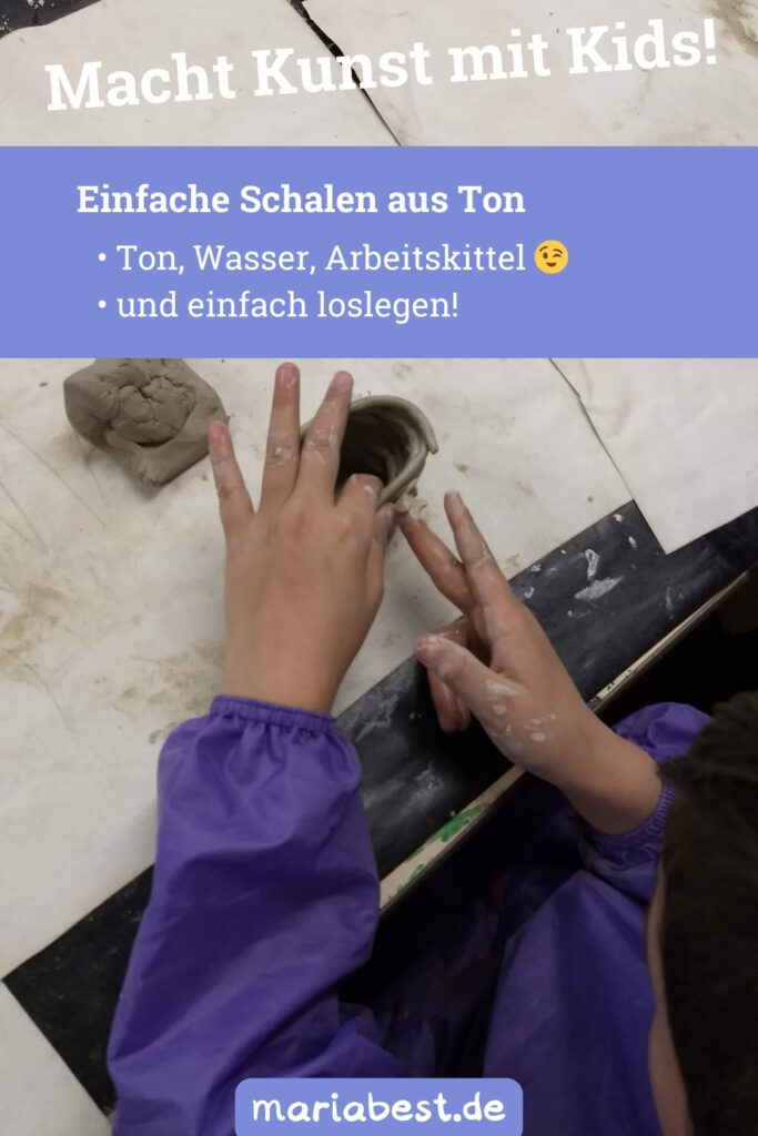 Pin zum Modellieren mit Kindern in der Grundschule