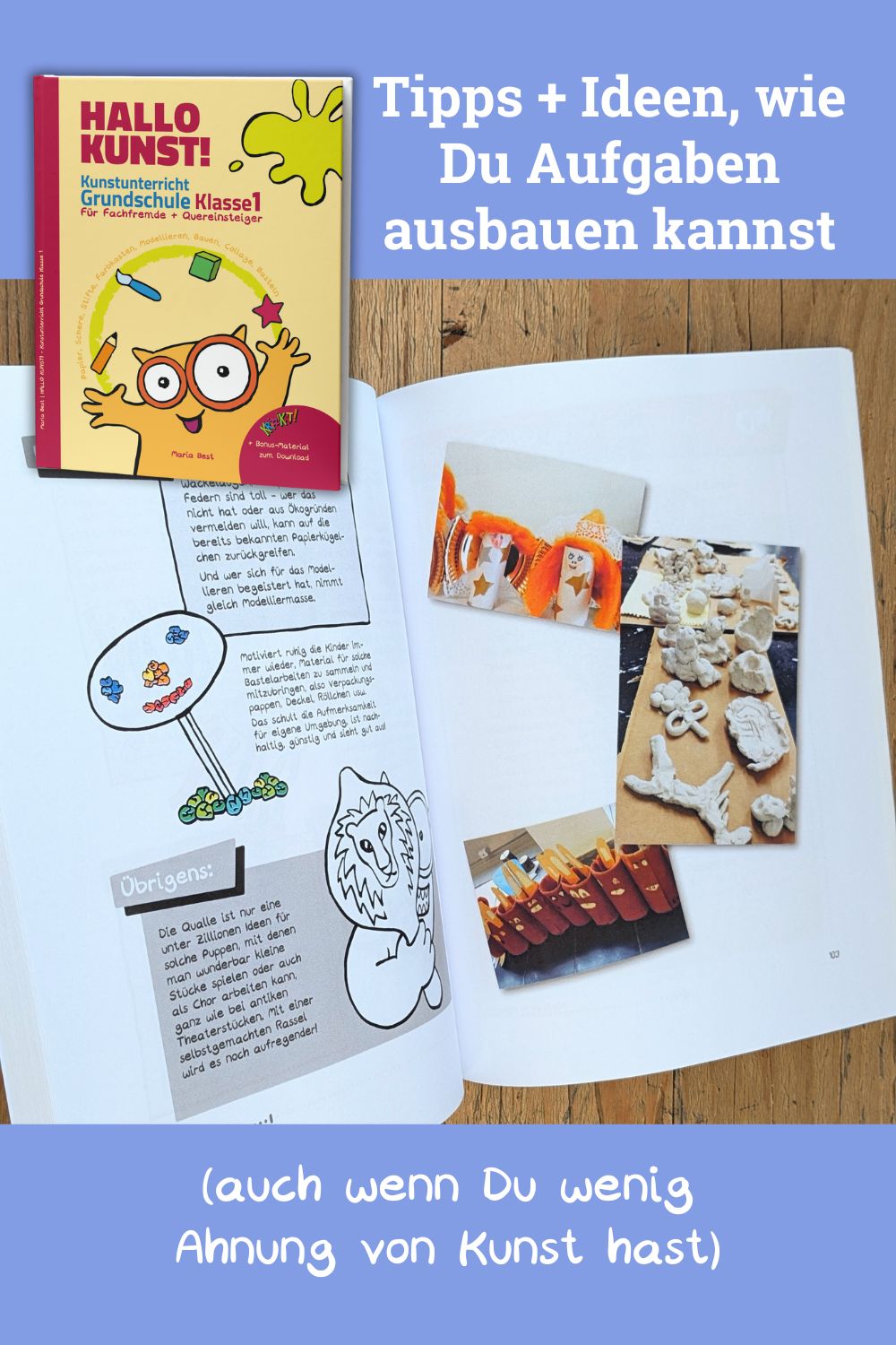 Hallo Kunst - Kunstunterricht Grundschule Klasse 1 | Krizzikat