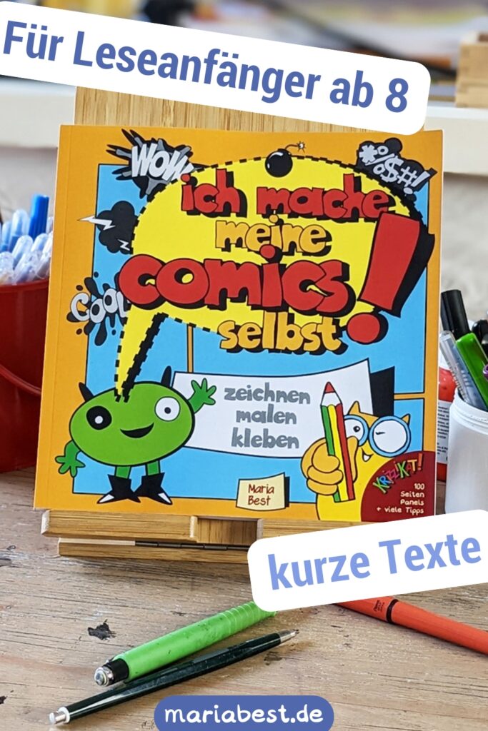Pin für das Buch "Ich mache meine Comics selbst"