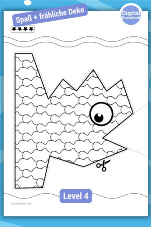 Schneidetraining von Maria Best - PDF Vorlage Level 4