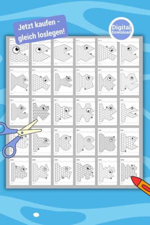 Schneidetraining von Maria Best - PDF Übersicht aller 30 Vorlagen