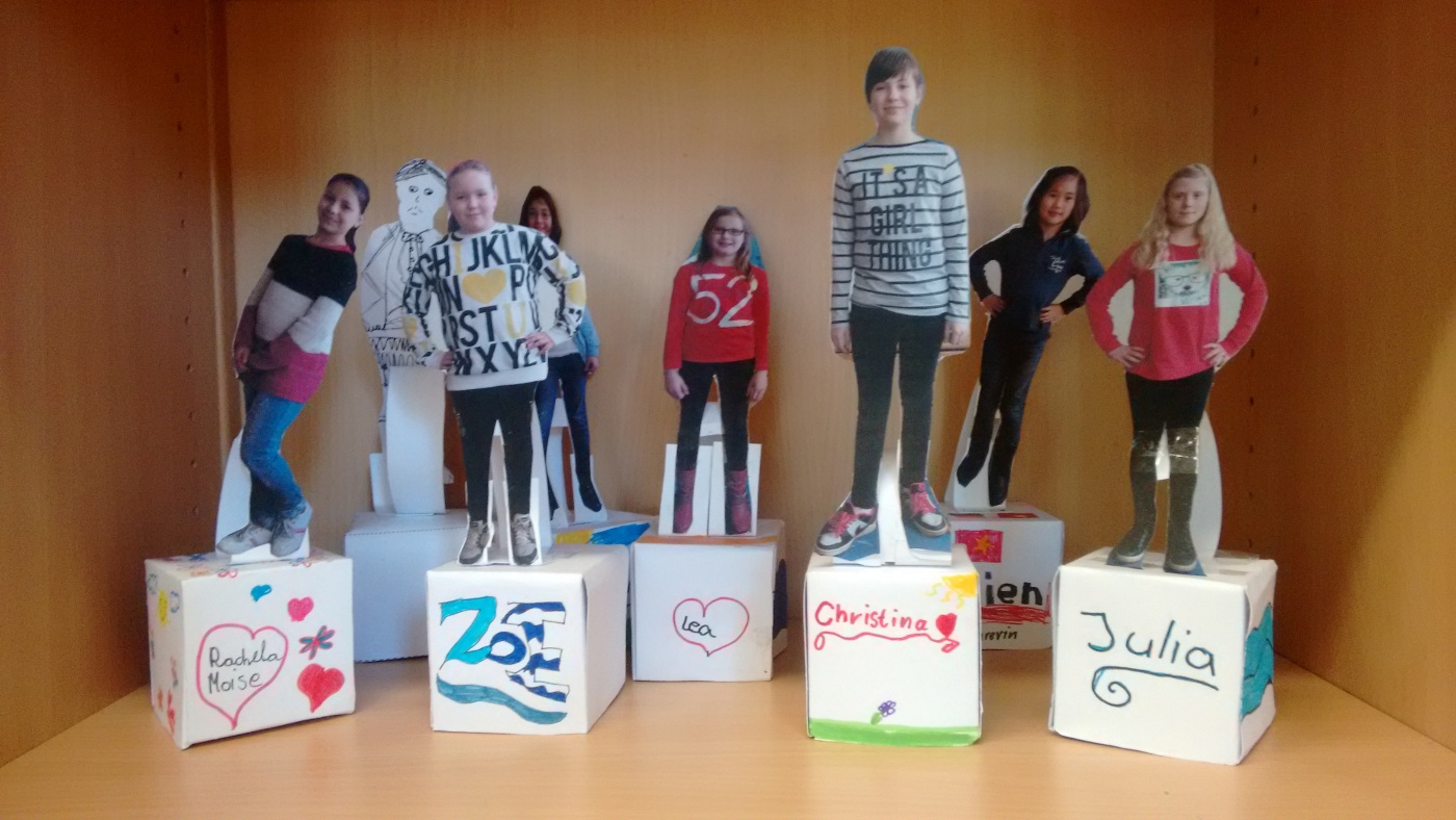 Ich-Würfel - Ich als Denkmal - Grundschule 3. Klasse